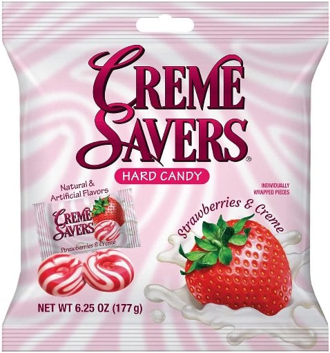 Creme Savers Strawberries & Creme Hard Candy 6.25-Ounce Deal
