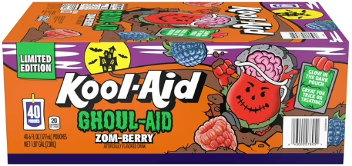 Kool-Aid Ghoul-Aid Zom-Berry Artificially Flavored Drink 40-Pack