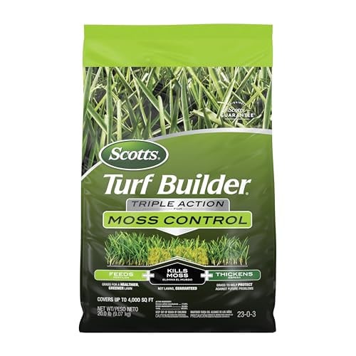 Scotts Turf Builder Triple Action for Moss Control 20 lb. Deal