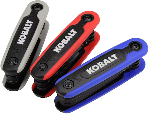 Kobalt Assorted Metric and Standard (SAE) 25-Piece Hex Key Set