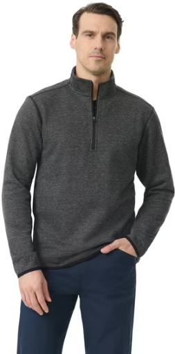 Bass & Co Men's Twill 1/4 Zip Deal