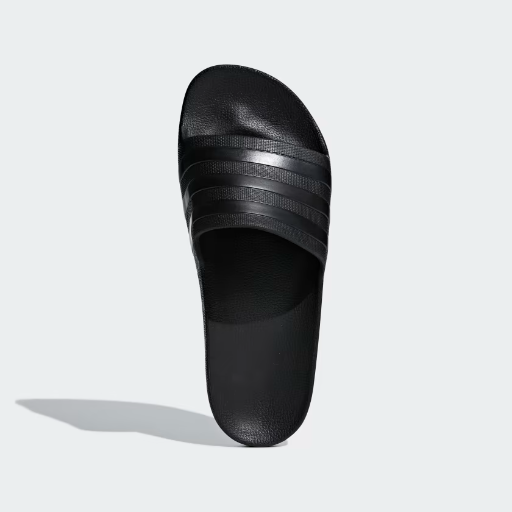 Adidas Men's Adilette Aqua Slides (Core Black) Deal