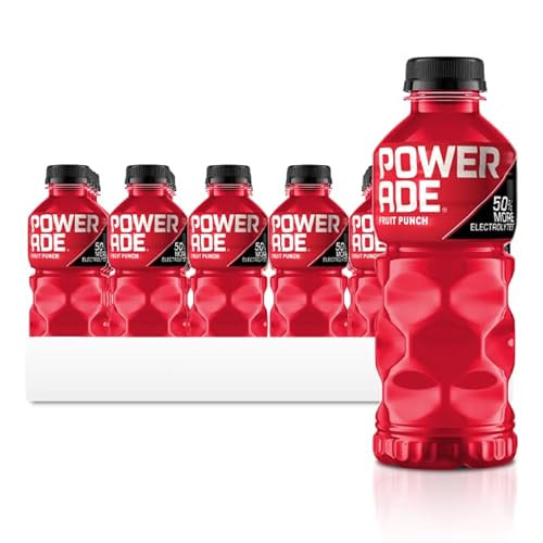 24 Pack of  Fruit Punch POWERADE Sports Drink, 20 Fl. Oz.