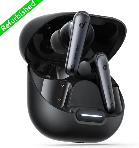 Certified Refurbished Soundcore by Anker Liberty 4 Noise Cancelling Wireless Earbuds