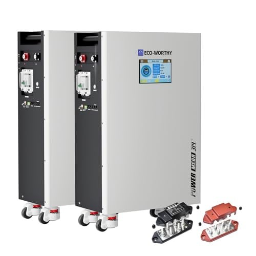 ECO-WORTHY Powermega 48V 314Ah (2 Pack) LiFePO4 Battery Energy Storage