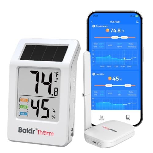 BaldrTherm WiFi Thermometer indoor/outdoor