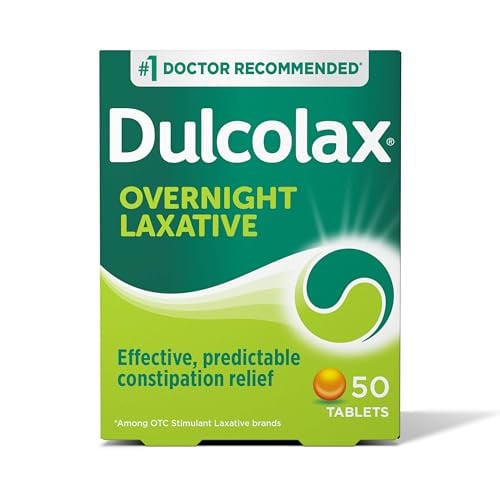 Dulcolax Stimulant Laxative Tab Bisacodyl 5 mg, 50 Count