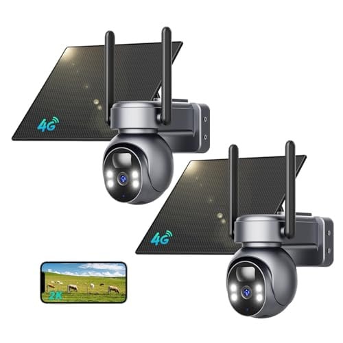 4G LTE Cellular Solar Security Camera (2-Pack) Deal