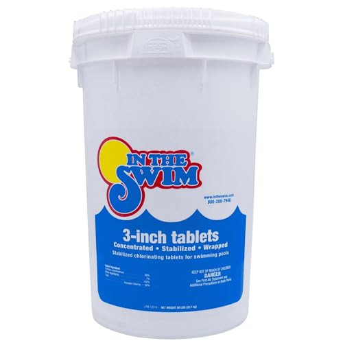 In The Swim 3 Inch Stabilized Chlorine Tablets 50 Pounds