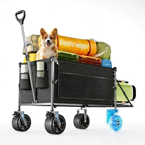Everyfun Electric Utility Wagon Cart 330 lb Load Deal