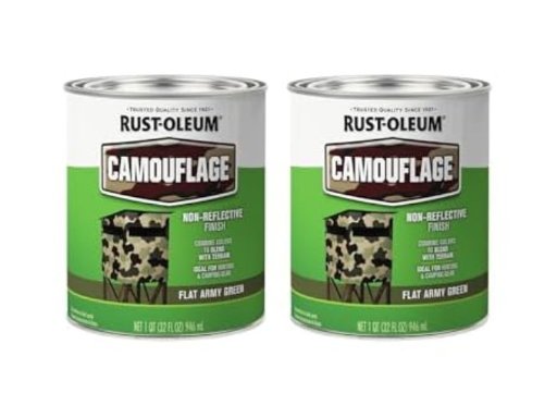 2-Pack 32-Oz Rust-Oleum Specialty Camouflage Paint (Flat Army Green)