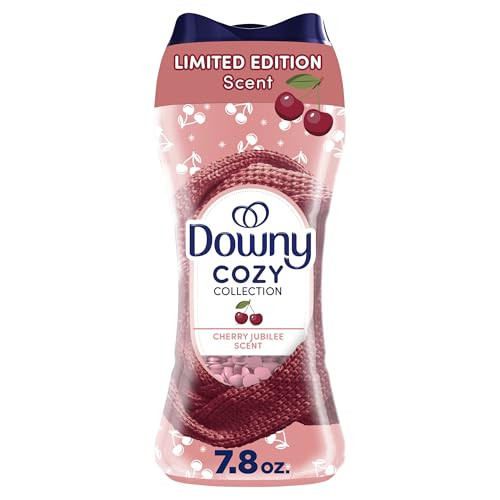 Downy Cozy Collection In-Wash Laundry Scent Booster Beads (Cherry Jubilee) 4-Pack