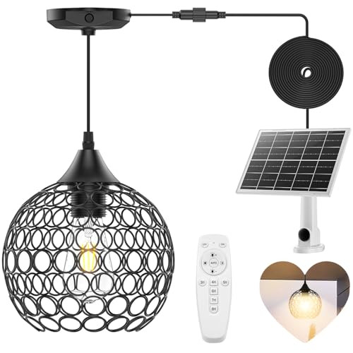 SunBonar Vintage Hanging Solar Chandelier