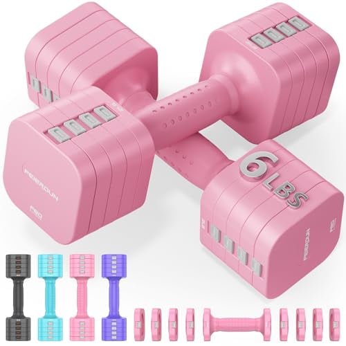 5 in 1 Adjustable Dumbbell Set