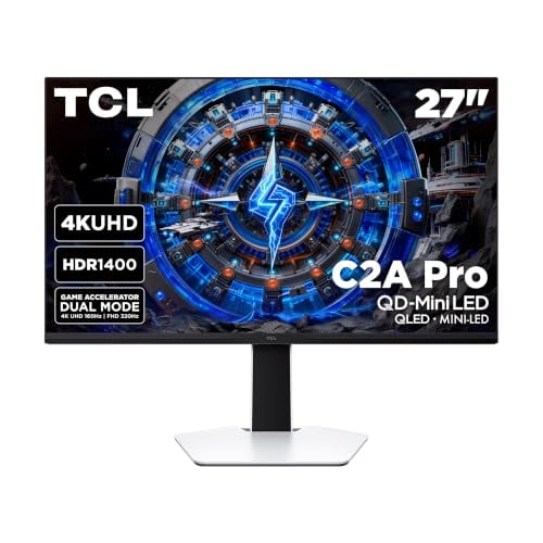 TCL 27" 4K UHD QD-Mini LED HDR Gaming Monitor Deal