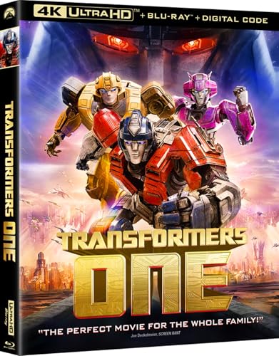 Transformers One 4K UHD + Blu-Ray + Digital Copy Deal