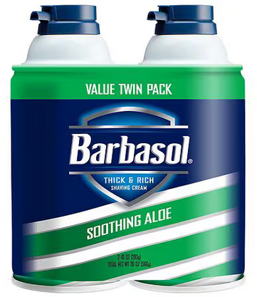 Barbasol Shaving Foam 2-Pack 10oz