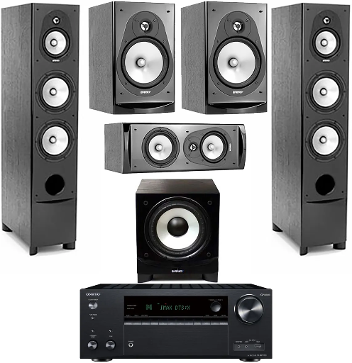 Energy Connoisseur CF-70 9.2ch Home Theater System with Onkyo TX-NR7100 Receiver Deal
