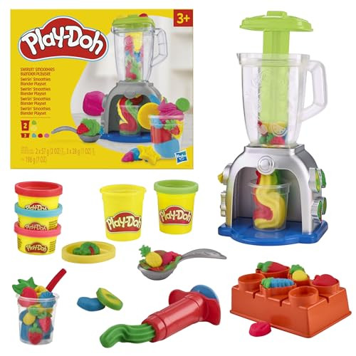 Play-Doh Swirlin’ Smoothies Toy Blender Playset