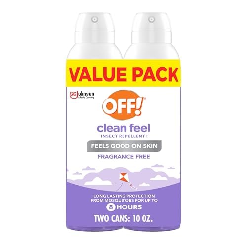 OFF! Clean Feel Picaridin Insect & Mosquito Repellent Bug Spray 5 oz 2-Pack Deal