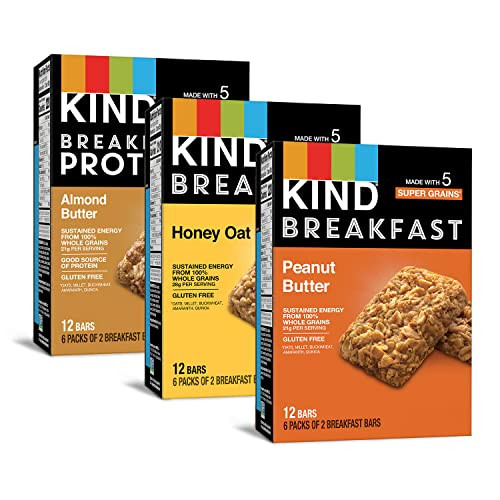 KIND Breakfast Bars 18-Pack (Variety Pack)