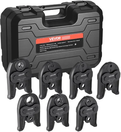 VEVOR 7Pcs Pressing Jaws (1/4" to 1-1/8")