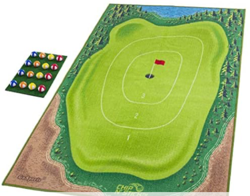 GoSports Chip N’ Stick Golf Game with 16 Grip Golf Balls