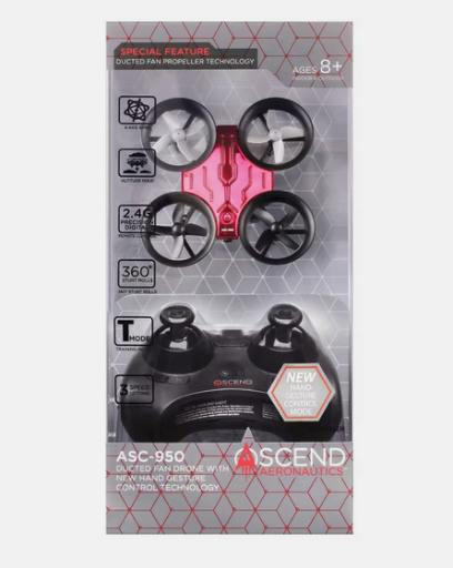 Ascend Aeronautics ASC-950 Ducted Fan Drone w/ Hand Gesture Control Technology