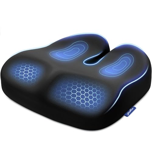 ZIKEE Ergonomic Seat Cushion with Thigh Slope Deal