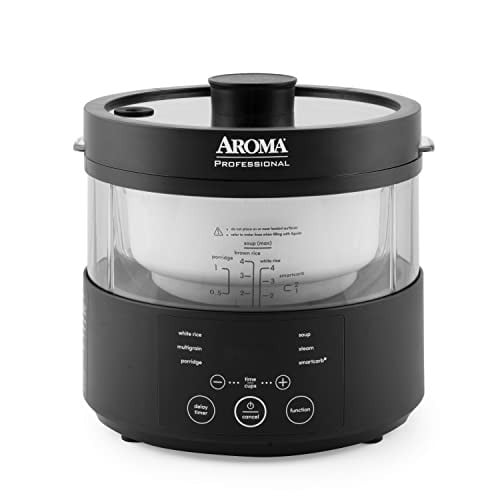 Aroma Housewares Professional 8-Cup SmartCarb Multicooker & Food Steamer w/ Glass Inner Pot Deal