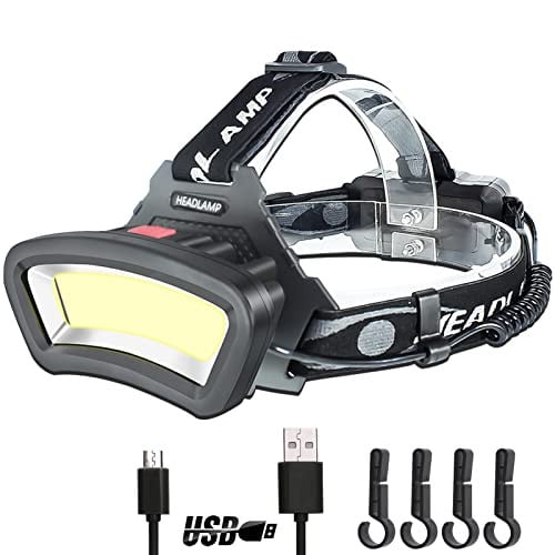 DARKBEAM COB 2000 Lumen Rechargeable LED Floodlight Headlamp Deal