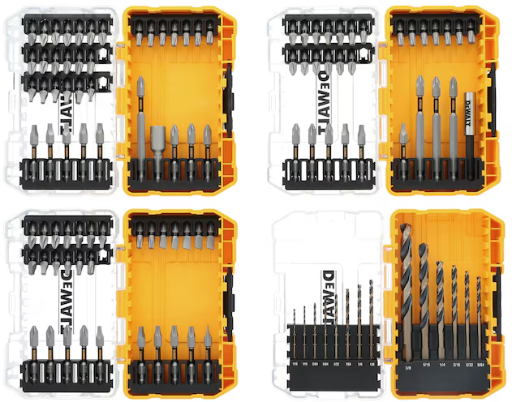 DEWALT TOUGH GRIP Screwdriver Bit Set 110-Piece