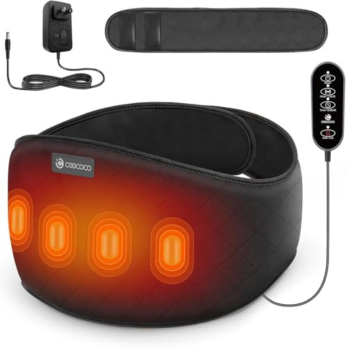 CooCoCo Corded Wrap-Around Back Heating Pad w/ Vibration