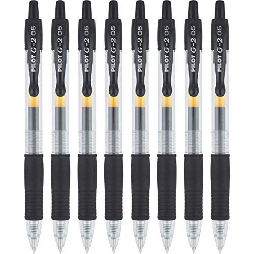 PILOT G2 Premium Gel Roller Pens 0.7mm 5-Pack Deal