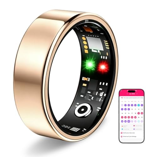 Smart Health Tracking Ring w/No APP Fee