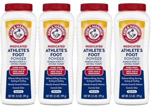 Arm & Hammer Athlete's Foot Powder 3.5 oz 4-Pack