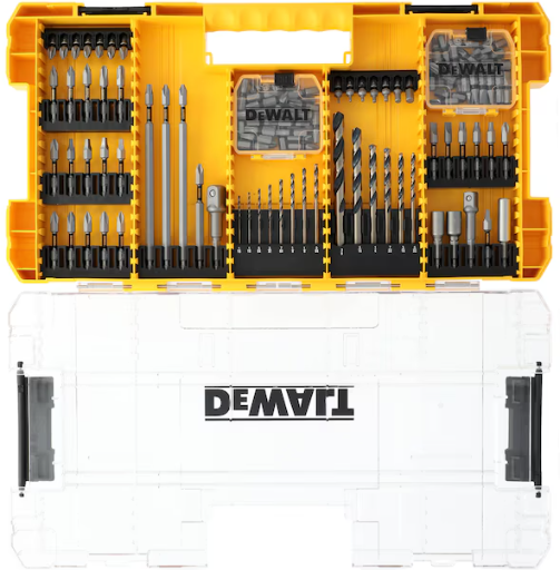 DEWALT TOUGH GRIP Screwdriver Bit Set 120-Piece Deal
