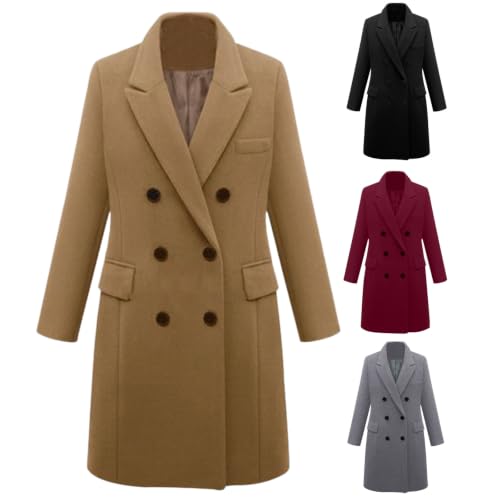 Women's Double Breasted Pea Coats Deal