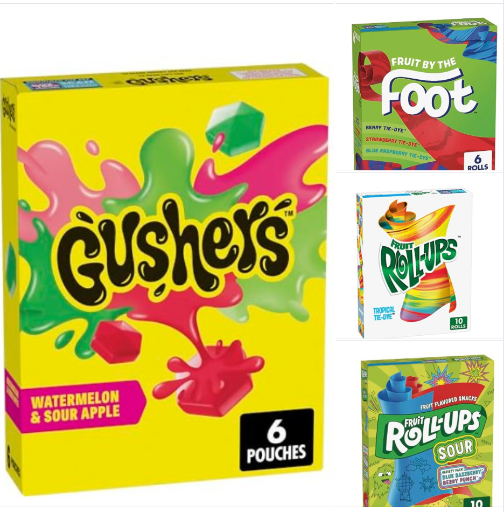 Mix and Match Fruit Snacks - 2-Packs