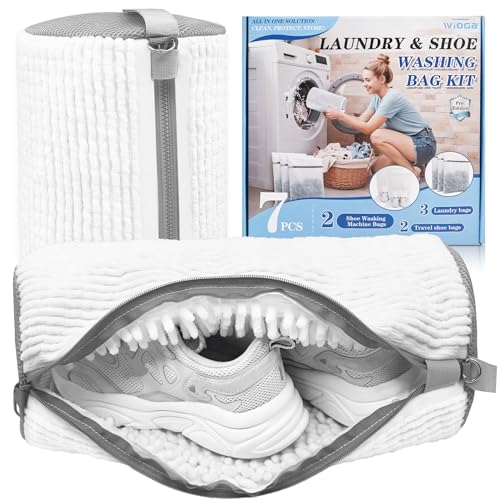 Laundry Shoe Bags for Washer & Dryer 6-Pack Deal