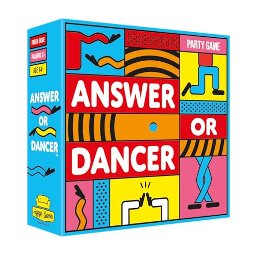 Hygge Games Answer or Dancer Trivia Dance-Off Family Fun Party Game Deal