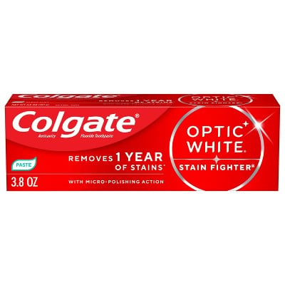Colgate Stain Fighter Clean Mint Toothpaste 3.8oz Deal