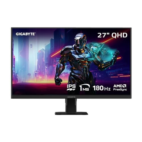 27" GIGABYTE IPS QHD 180Hz 1ms Gaming Monitor
