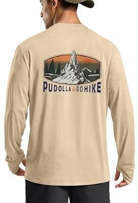 Pudolla Men’s UPF 50+ Sun Shirts Deal