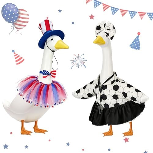 Set of 2 Porch Goose Outfits