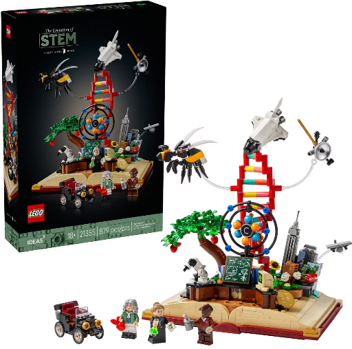 LEGO Ideas The Evolution of STEM Building Set 879-Piece