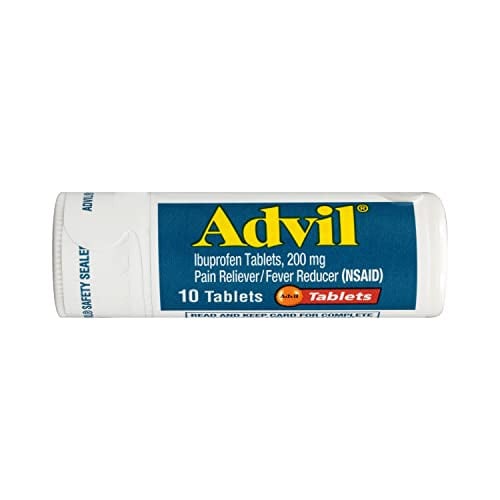 Advil Pain Reliever & Fever Reducer Tablets 10-Count Deal