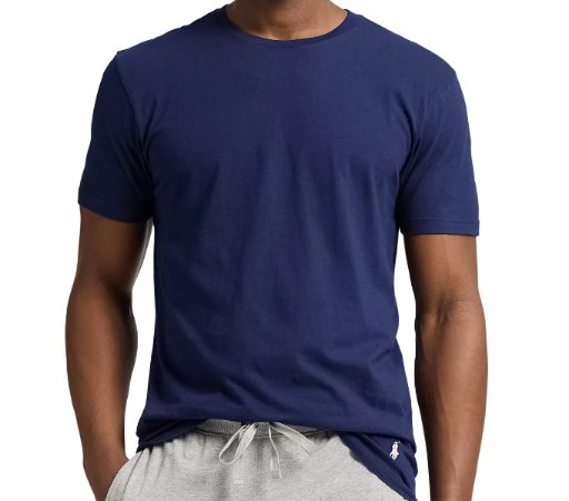 Polo Ralph Lauren Men's Cotton Crewneck Undershirts 5-Pack