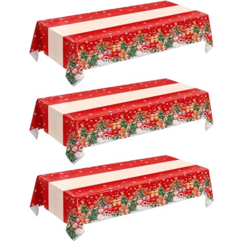 Christmas Tablecloth 3-Pack