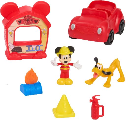 Disney Jr. Mickey Mouse Mini Playset, 7-pieces